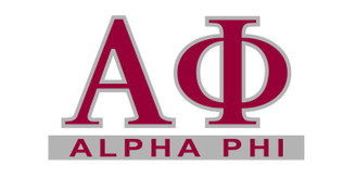 Alpha Phi Custom Sticker - Personalized