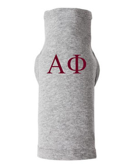  Alpha Phi Doggie Tank - Tee 