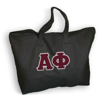 DISCOUNT- Alpha Phi Lettered Tote Bag