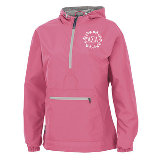 Alpha Sigma Alpha Chatham Anorak Solid Pullover