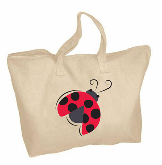 Greekgear Alpha Sigma Alpha Mascot Zippered Tote Bag 