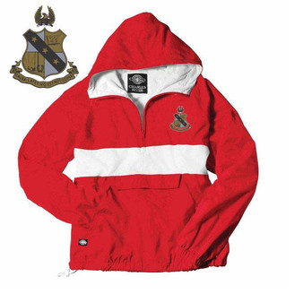  Alpha Sigma Phi Windbreaker Pullover 