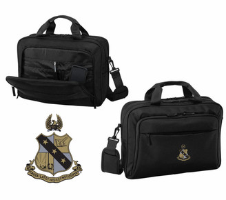  DISCOUNT-Alpha Sigma Phi Crest - Shield Briefcase Attache 