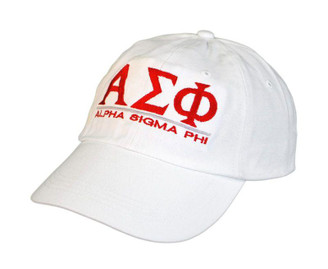  Alpha Sigma Phi World Famous Line Hat 