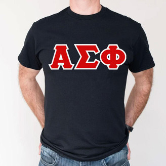  Alpha Sigma Phi Custom Twill Short Sleeve T-Shirt 