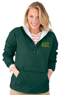  Alpha Sigma Tau Classic Windbreaker Pullover 