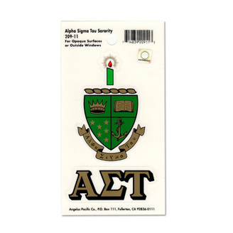 Alpha Sigma Tau Crest - Shield Decals