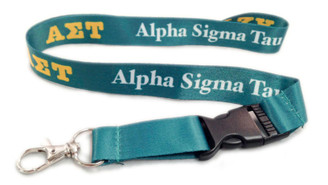 Alpha Sigma Tau Lanyard