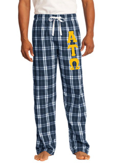 Alpha Tau Omega Flannel Plaid Pant - PJ's