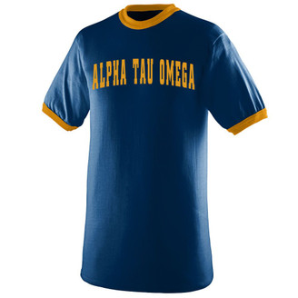 Alpha Tau Omega Ringer T-shirt