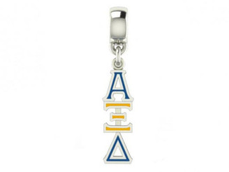 Alpha Xi Delta Color Filled Stainless Lavaliere Necklace - ON SALE!