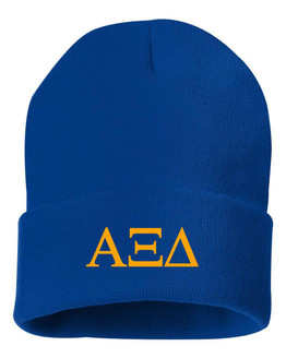  Alpha Xi Delta Greek Letter Knit Cap 