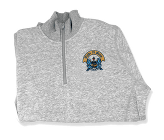  DISCOUNT-Alpha Xi Delta Emblem 1/4 Zip Pullover 