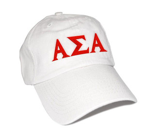  Alpha Sigma Alpha Letter Hat 