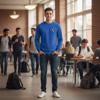 DISCOUNT-Beta Theta Pi Crest - Shield Long Tee