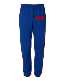 Beta Theta Pi Greek Lettered Thigh Sweatpants