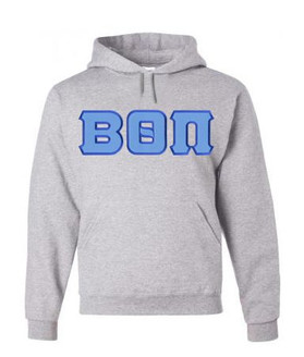 DISCOUNT Beta Theta Pi Lettered Hooded Sweatshirt