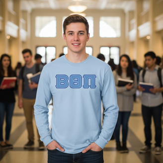 DISCOUNT Beta Theta Pi Lettered Long sleeve