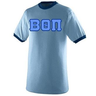  DISCOUNT- Beta Theta Pi Lettered Ringer Shirt 