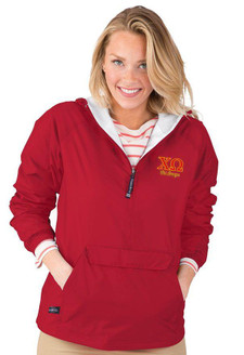  Chi Omega Classic Windbreaker Pullover 