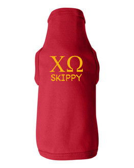 Chi Omega Doggie Tank - Tee