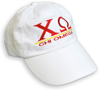 Chi Omega World Famous Line Hat