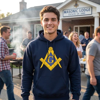 DISCOUNT-Masonic Hooded Sweatshirt