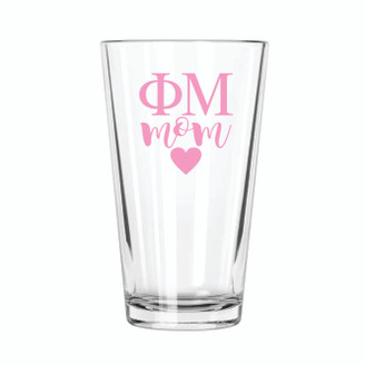 Custom Printed Mixing Glass Design #11