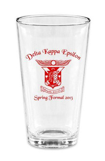 Custom Printed mixing Glass Design #7