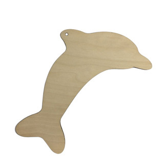 Delta Delta Delta Dolphin Wood Plaque