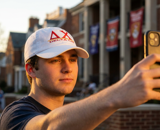 Delta Chi World Famous Line Hat