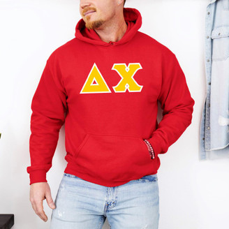  Delta Chi Custom Twill Hooded Sweatshirt 