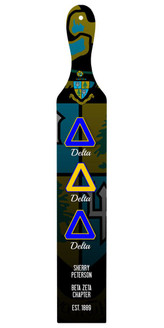 Delta Delta Delta Custom Full Color Paddle