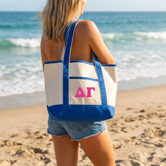 Delta Gamma Sailing Tote Bag