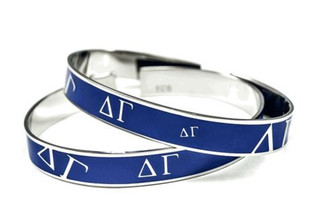 Delta Gamma Blue Bangle