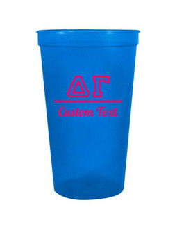  Delta Gamma Custom Greek Collegiate Stadium Cup 