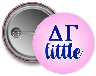 Uptown Greek Delta Gamma Little Button 