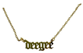 Delta Gamma Old English Necklaces