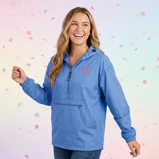 Delta Gamma Pack-N-Go Pullover