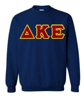  Delta Kappa Epsilon Lettered Crewneck Sweatshirt 