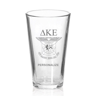 Delta Kappa Epsilon Mixing Glass