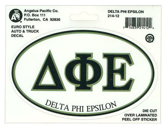  Delta Phi Epsilon Euro Style Sticker 
