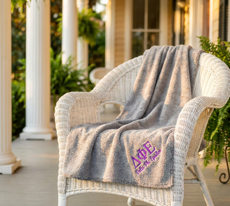 Delta Phi Epsilon Sherpa Blanket