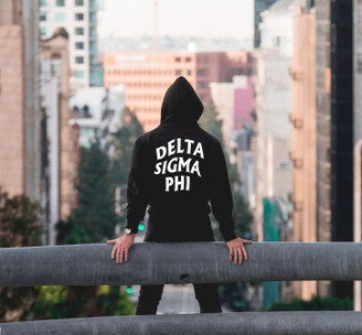 Delta Sigma Phi Social Hooded Sweatshirt