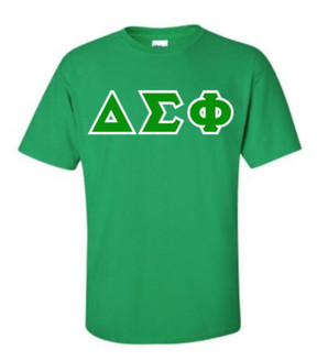 Delta Sigma Phi Lettered T-Shirt