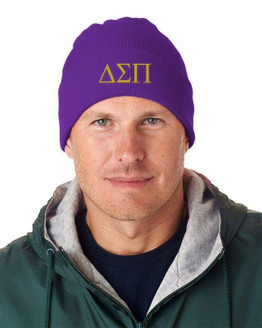  Delta Sigma Pi Greek Letter Knit Cap 