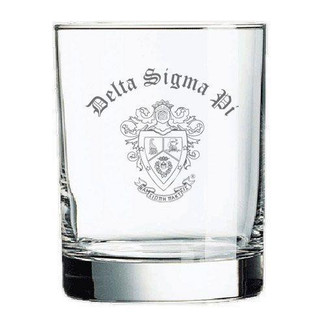  Delta Sigma Pi Old Style Glass 