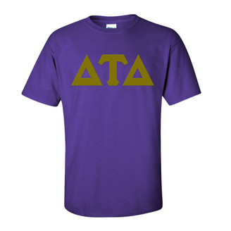 Delta Tau Delta Discount Twill Lettered Tee