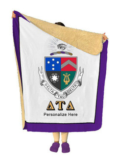 Delta Tau Delta Sherpa Lap Blanket 