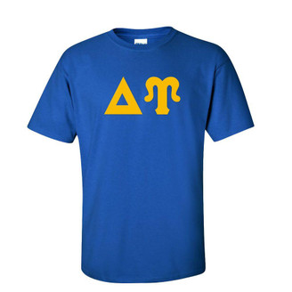  Delta Upsilon Discount Twill Lettered Tee 